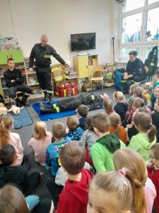 Wizyta Strazy Pozarnej w SP7 (2)